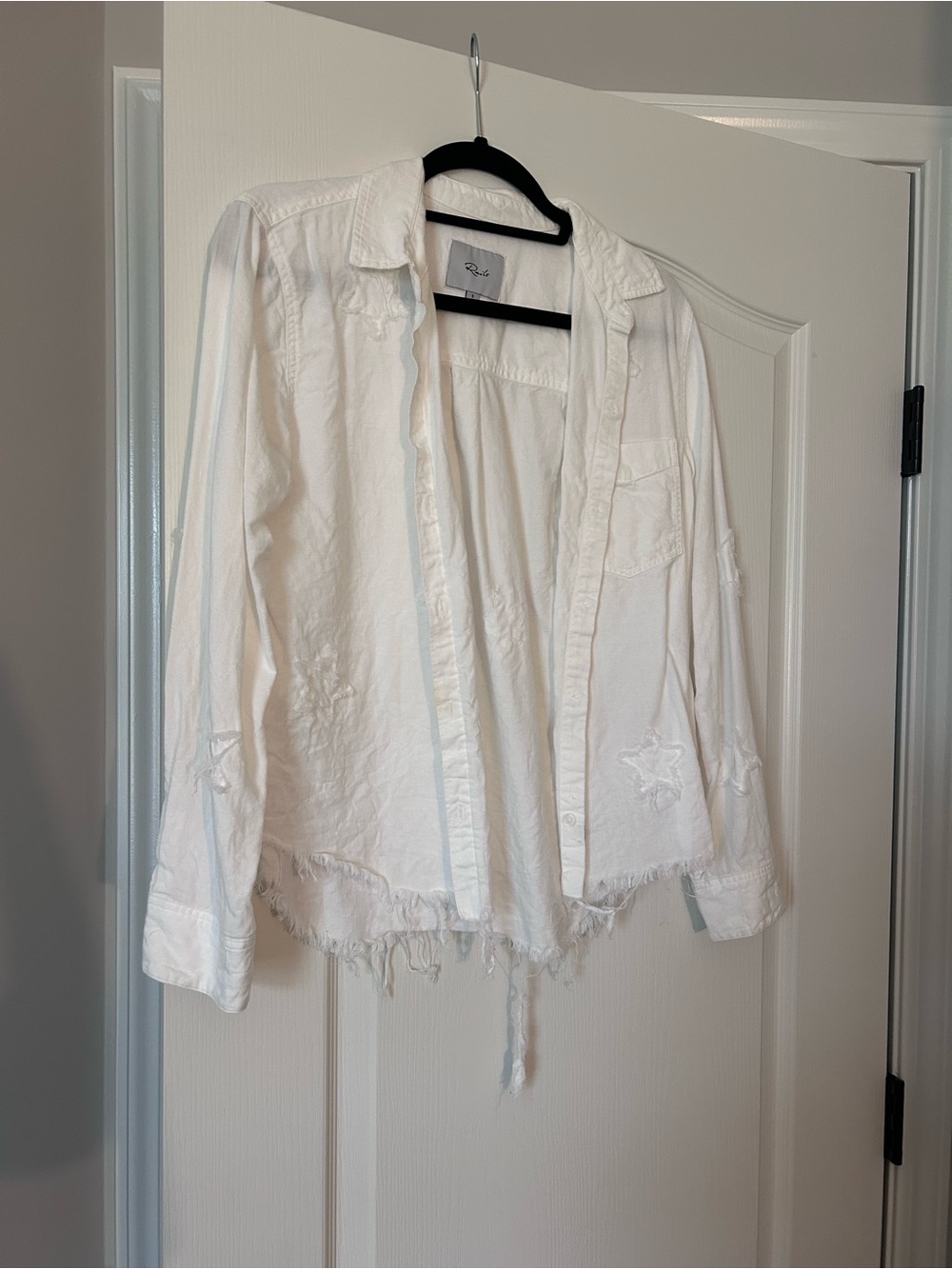 Rails White Button-Down Shirt